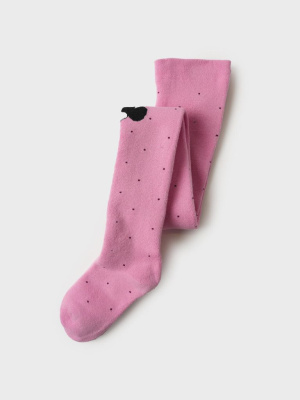 Колготки трикотажные махровые для девочек