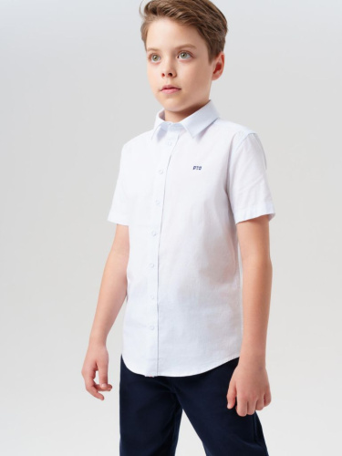 Сорочка текстильная для мальчиков (slim fit)