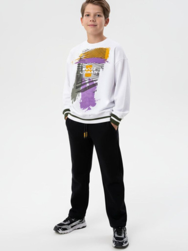 Брюки текстильные утепленные флисом для мальчиков