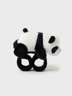 Игрушка-браслет меховой на руку - Панда