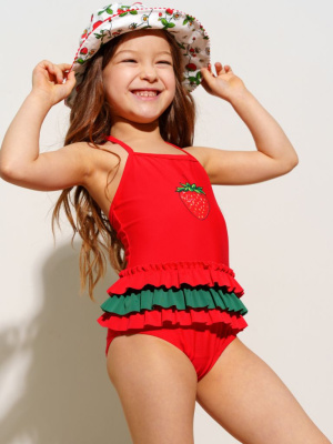 Купальник трикотажный для девочек