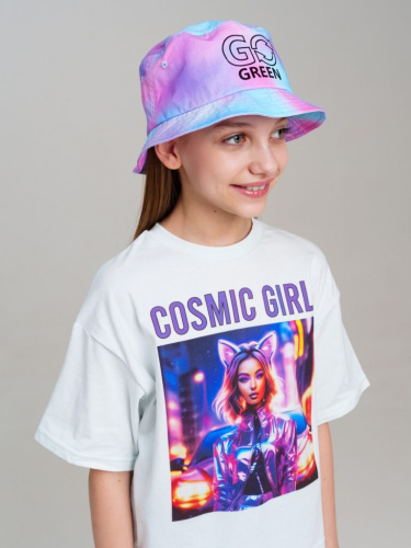 Панама текстильная для девочек