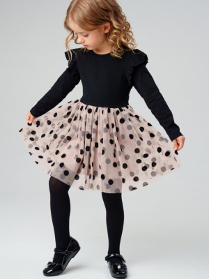 Платье трикотажное для девочек