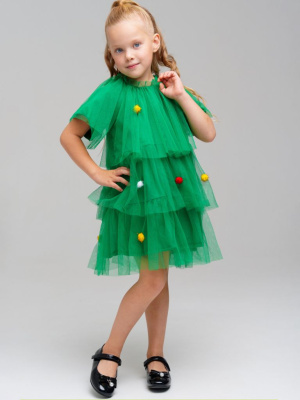 Платье трикотажное для девочек