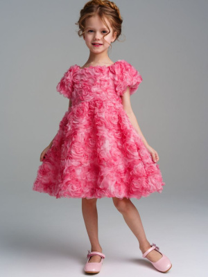 Платье текстильное для девочек