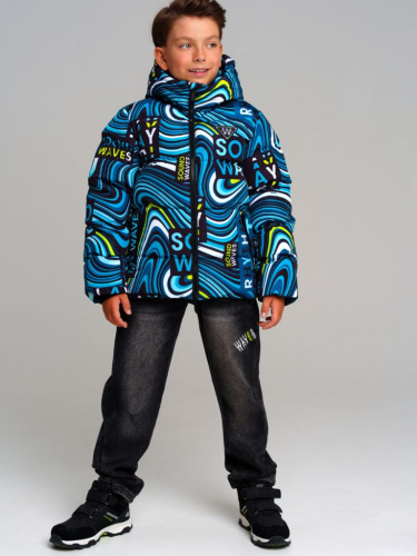 Куртка текстильная с полиуретановым покрытием для мальчиков