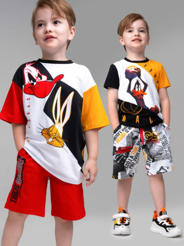 Шорты трикотажные для мальчиков, 2 шт в комплекте