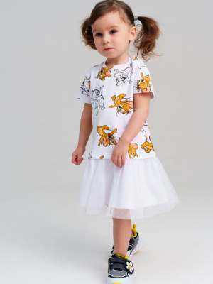 Платье детское трикотажное для девочек