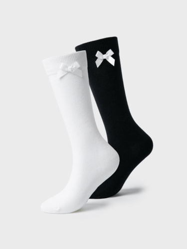 Гольфы трикотажные для девочек, 2 пары в комплекте