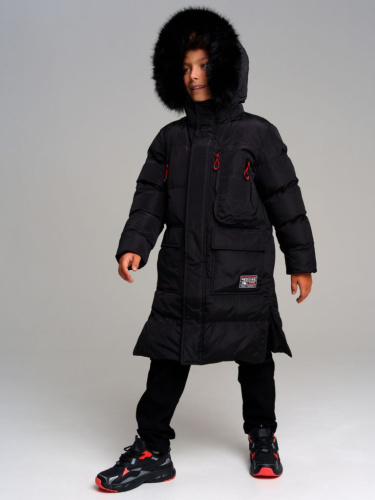 Пальто текстильное с полиуретановым покрытием для мальчиков