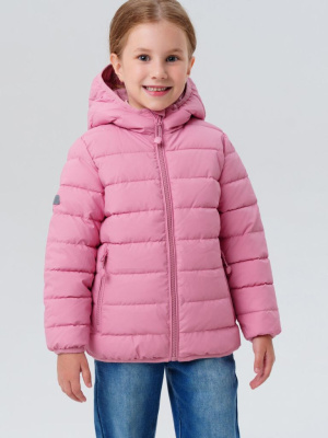 Куртка текстильная с полиуретановым покрытием для девочек