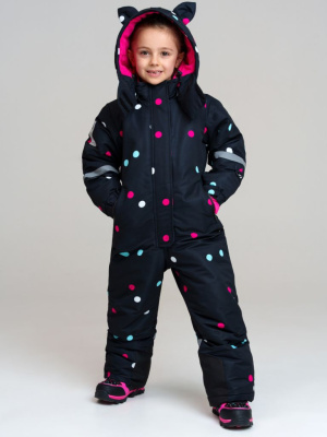 Комбинезон текстильный с полиуретановым покрытием для девочек