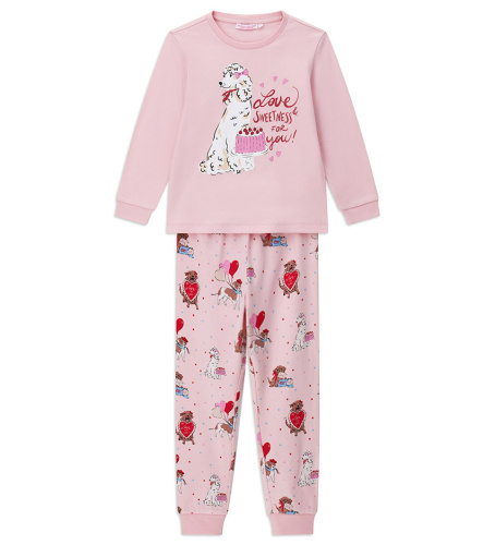 Пижама с длинным рукавом для девочки