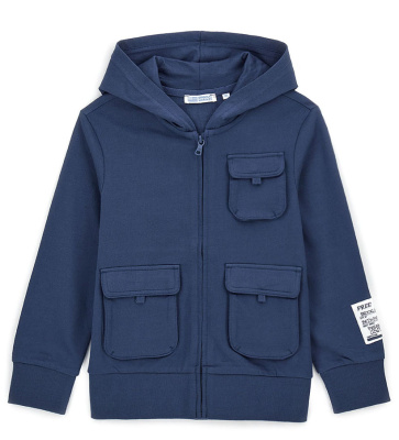 Толстовка на молнии для мальчика