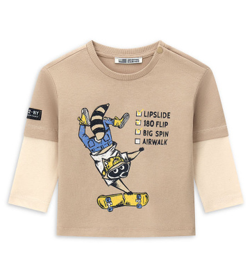 Лонгслив для маленького мальчика