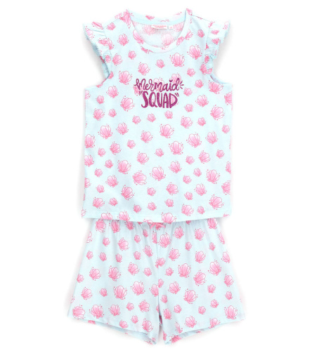 Пижама с коротким рукавом для девочки