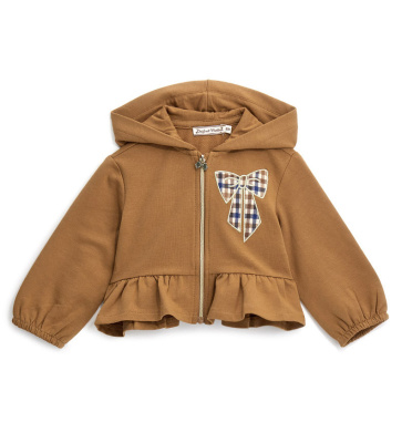 Толстовка на молнии для маленькой девочки