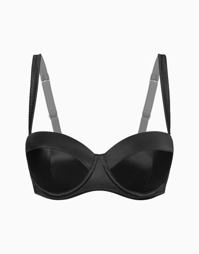 Шелковый балконет со спонжевыми чашками на стане CD377