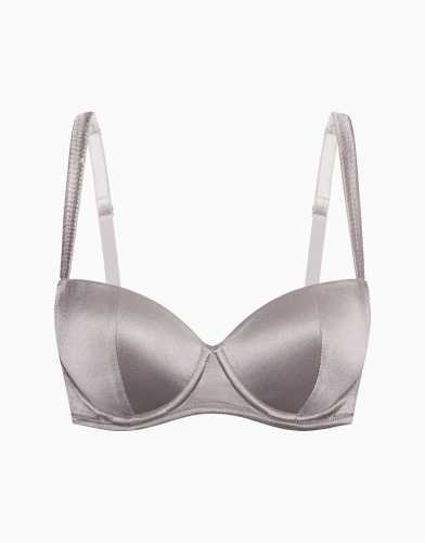 Шелковый бюстгальтер Пуш-ап с формованными чашками на стане CD377