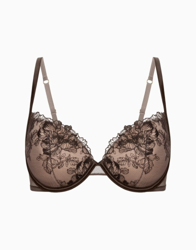 Бюстгальтер с формованными чашками на перемычке CD1019