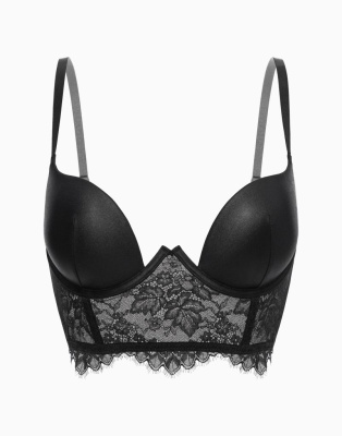 Бюстгальтер бюстье Пуш-ап с формованными чашками на стане CD1031