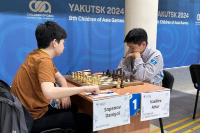 Два шахматиста из Якутии отличились победами на VIII играх «Дети Азии» / Айаал Аргунов   
