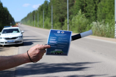 Акцию «5 фактов о безопасности» провели на автодороге «Лена» в Якутии / ЯСИА   Республика Саха (Якутия)