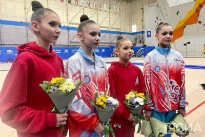 На играх «Дети Азии» определены победители по художественной гимнастике в индивидуальной программе / Майя Гоголева   