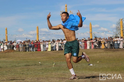 На Играх Дыгына по итогам первого дня лидирует самый молодой многоборец / Дьулустаан Сергеев   