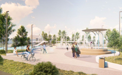 Проект благоустройства сквера в Олекминске участвует в конкурсе создания комфортной городской среды / ЯСИА   