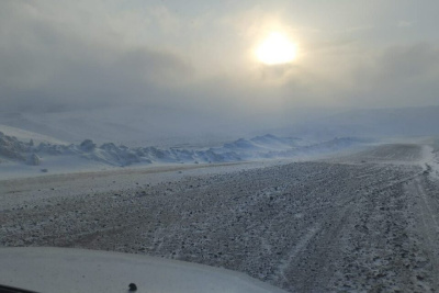В Эвено-Бытантайском районе перевернулся бензовоз с 12 кубометрами дизтоплива / ЯСИА   