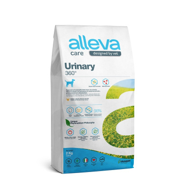 Alleva Care Dog Adult Urinary 360 сухой диетический корм для собак, при заболевании мочевыводящей системы (струвиты) - 2 кг ветеринарный супер премиум низкозерновые для взрослых с яйцом для всех пород мешок Импортный корм 1 уп. х 1 шт. х 2 кг