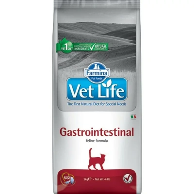 Farmina Vet Life Cat Gastrointestinal ветеринарный диетический сухой корм для взрослых кошек с воспалительными заболеваниями ЖКТ диетические супер премиум для взрослых с курицей мешок Импортный корм 1 уп. х 1 шт. х 10 кг