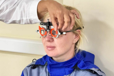 ООО «Транснефть – Восток» приступило к плановым медицинским осмотрам сотрудников на базе мобильного комплекса / ЯСИА   