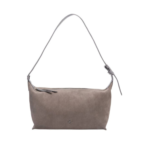 Женская сумка Lyra Light Grey Suede