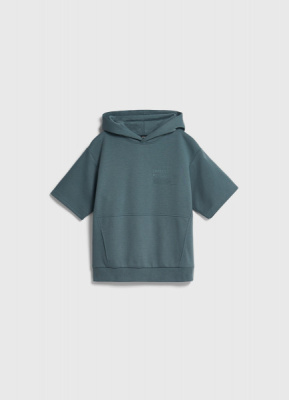 Худи с коротким рукавом для мальчиков, Синий