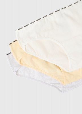 Трусы-слипы для девочек, 3 шт., Мультицвет