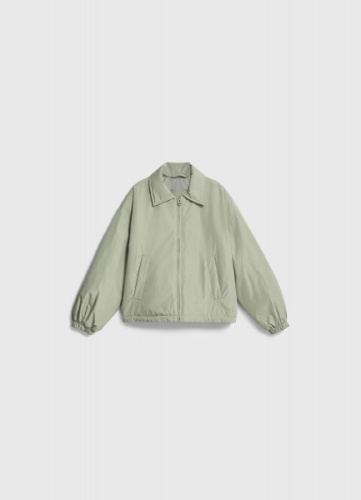 Утеплённая куртка для девочек, Зеленый