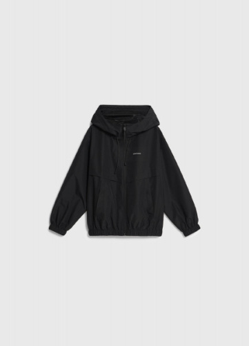 Ветровка с капюшоном для мальчиков, Черный