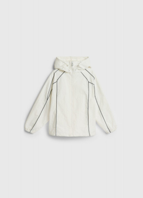 Ветровка для девочек, Белый