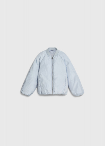 Утеплённая куртка для девочек, Голубой