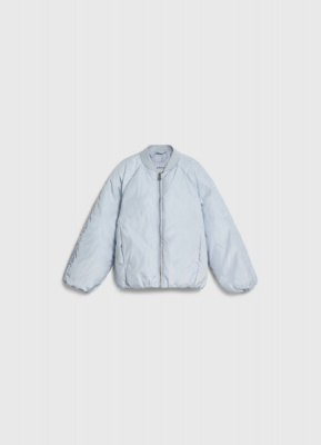 Утеплённая куртка для девочек, Голубой