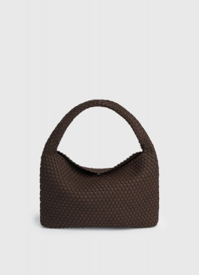 Плетеная сумка, Коричневый