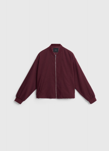 Бомбер на молнии, Фиолетовый