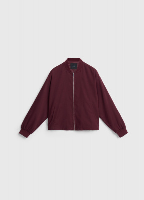 Бомбер на молнии, Фиолетовый