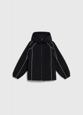 Ветровка для девочек, Черный