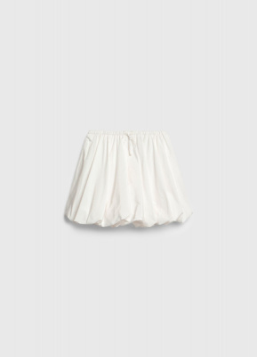 Юбка-баллон для девочек, Белый