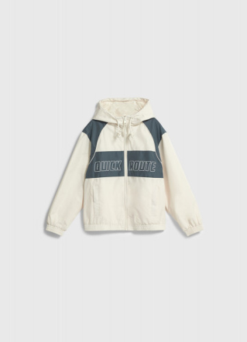 Ветровка для мальчиков, Белый