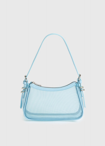 Сумка из сетки для девочек, Голубой