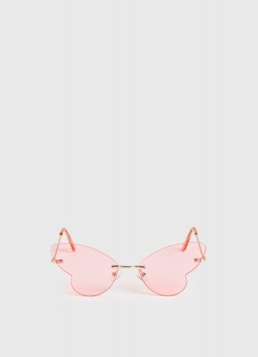 Солнцезащитные очки фигурные для девочек, Розовый